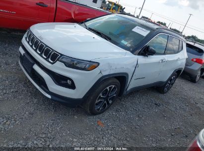 Lot #3035078508 2023 JEEP COMPASS LIMITED 4X4