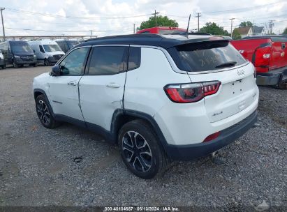 Lot #3035078508 2023 JEEP COMPASS LIMITED 4X4