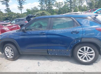 Lot #2997779797 2021 CHEVROLET TRAILBLAZER FWD LS