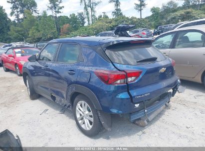 Lot #2997779797 2021 CHEVROLET TRAILBLAZER FWD LS