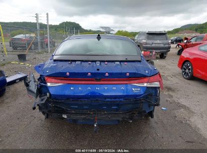 Lot #3035078483 2021 HYUNDAI ELANTRA SEL