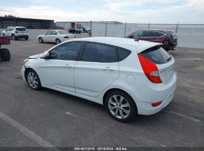 Lot #3035078481 2013 HYUNDAI ACCENT SE