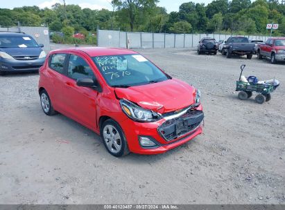 Lot #3037550677 2021 CHEVROLET SPARK FWD LS AUTOMATIC