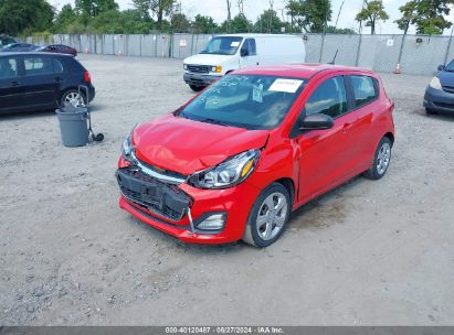 Lot #3037550677 2021 CHEVROLET SPARK FWD LS AUTOMATIC