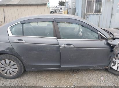 Lot #3034472667 2012 HONDA ACCORD 2.4 LX