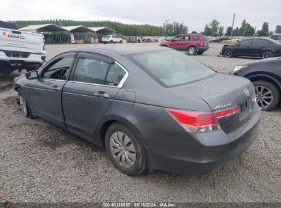 Lot #3034472667 2012 HONDA ACCORD 2.4 LX