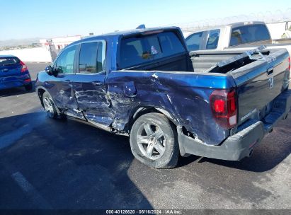 Lot #2992820831 2023 HONDA RIDGELINE RTL