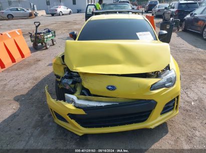 Lot #2991586812 2017 SUBARU BRZ SERIES. YELLOW