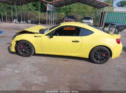 Lot #2991586812 2017 SUBARU BRZ SERIES. YELLOW