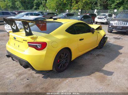 Lot #2991586812 2017 SUBARU BRZ SERIES. YELLOW