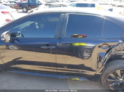 Lot #3034053707 2021 TOYOTA COROLLA SE NIGHTSHADE EDITION