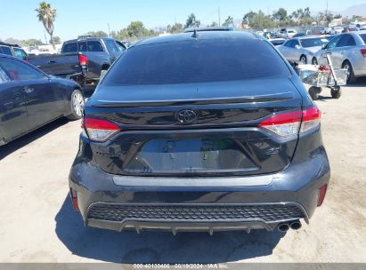 Lot #3034053707 2021 TOYOTA COROLLA SE NIGHTSHADE EDITION