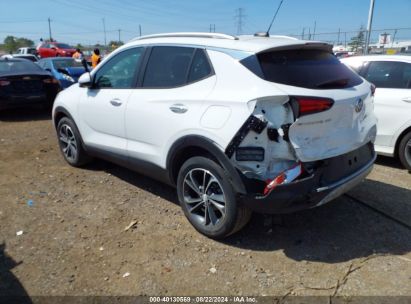 Lot #3050080999 2022 BUICK ENCORE GX FWD SELECT