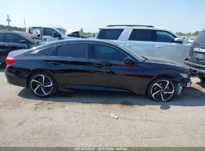 Lot #2997781761 2022 HONDA ACCORD SPORT SPECIAL EDITION