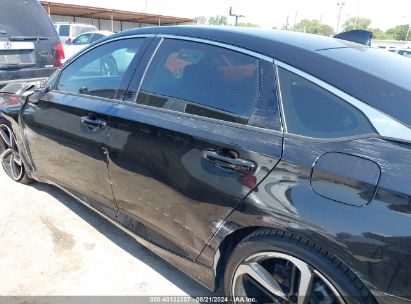 Lot #2997781761 2022 HONDA ACCORD SPORT SPECIAL EDITION