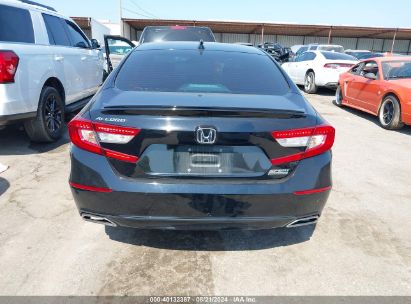 Lot #2997781761 2022 HONDA ACCORD SPORT SPECIAL EDITION