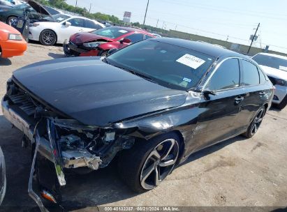 Lot #2997781761 2022 HONDA ACCORD SPORT SPECIAL EDITION