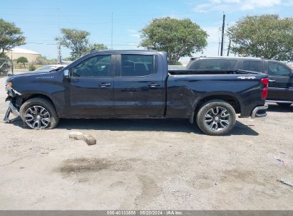 Lot #2997781757 2022 CHEVROLET SILVERADO 1500 4WD  STANDARD BED LT