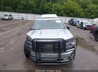 Lot #2992828103 2020 CHEVROLET SILVERADO 1500 4WD  SHORT BED LTZ