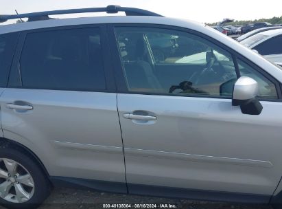 Lot #3035078578 2015 SUBARU FORESTER 2.5I PREMIUM