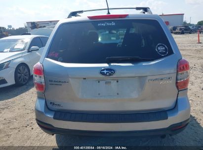 Lot #3035078578 2015 SUBARU FORESTER 2.5I PREMIUM