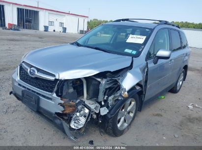 Lot #3035078578 2015 SUBARU FORESTER 2.5I PREMIUM