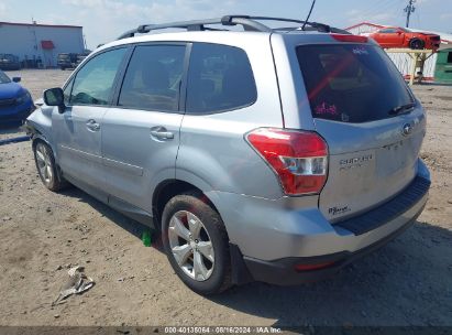 Lot #3035078578 2015 SUBARU FORESTER 2.5I PREMIUM