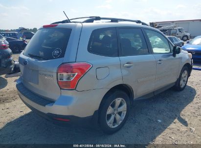 Lot #3035078578 2015 SUBARU FORESTER 2.5I PREMIUM