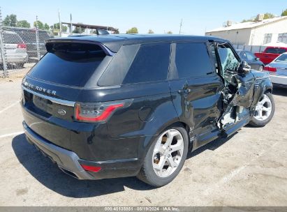 Lot #3056063117 2018 LAND ROVER RANGE ROVER SPORT HSE TD6