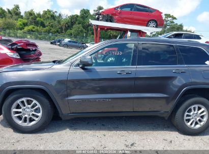 Lot #3035078568 2019 JEEP GRAND CHEROKEE LAREDO E 4X2