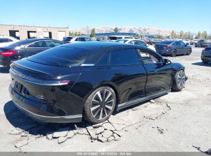 Lot #2992834212 2022 LUCID AIR GRAND TOURING