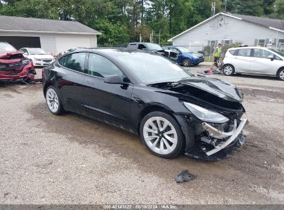 Lot #2992828073 2023 TESLA MODEL 3 REAR-WHEEL DRIVE