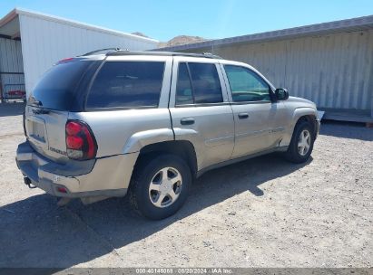 Lot #2992820827 2003 CHEVROLET TRAILBLAZER LT