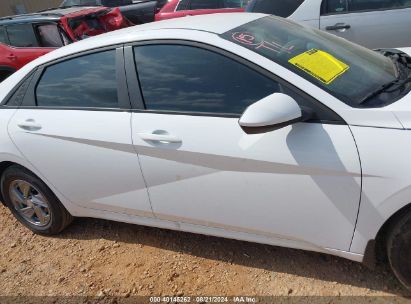 Lot #2992828062 2024 HYUNDAI ELANTRA SE