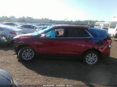 Lot #2997779303 2020 CHEVROLET EQUINOX FWD LT 1.5L TURBO