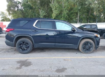 Lot #2992828052 2020 CHEVROLET TRAVERSE AWD LT LEATHER