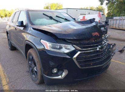 Lot #2992828052 2020 CHEVROLET TRAVERSE AWD LT LEATHER