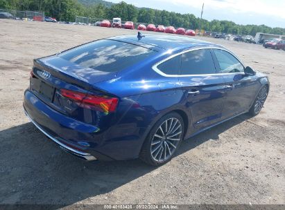 Lot #3035078527 2020 AUDI A5 SPORTBACK PREMIUM PLUS 45 TFSI QUATTRO S TRONIC