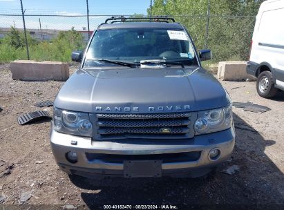 Lot #2992831652 2008 LAND ROVER RANGE ROVER SPORT HSE