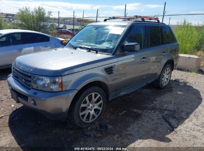 Lot #2992831652 2008 LAND ROVER RANGE ROVER SPORT HSE