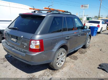 Lot #2992831652 2008 LAND ROVER RANGE ROVER SPORT HSE