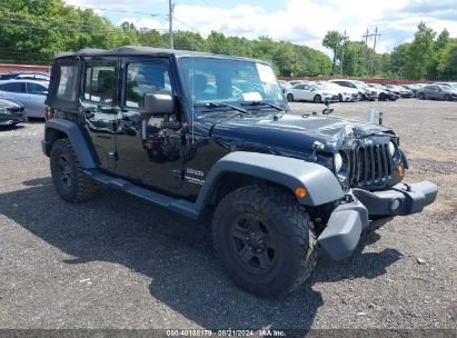 Lot #3035078520 2013 JEEP WRANGLER UNLIMITED SPORT