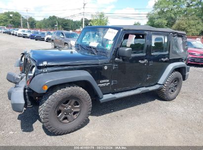 Lot #3035078520 2013 JEEP WRANGLER UNLIMITED SPORT