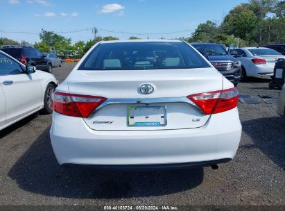 Lot #2990356877 2017 TOYOTA CAMRY LE