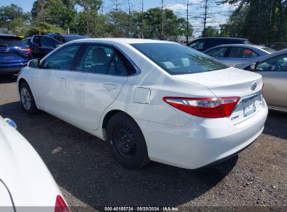 Lot #2990356877 2017 TOYOTA CAMRY LE