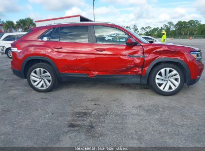 Lot #2990356876 2022 VOLKSWAGEN ATLAS CROSS SPORT 3.6L V6 SE W/TECHNOLOGY