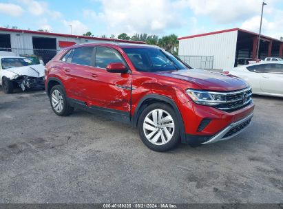 Lot #2990356876 2022 VOLKSWAGEN ATLAS CROSS SPORT 3.6L V6 SE W/TECHNOLOGY