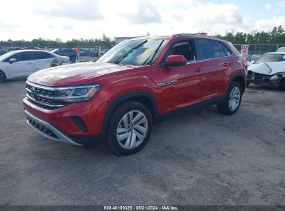 Lot #2990356876 2022 VOLKSWAGEN ATLAS CROSS SPORT 3.6L V6 SE W/TECHNOLOGY