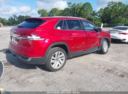 Lot #2990356876 2022 VOLKSWAGEN ATLAS CROSS SPORT 3.6L V6 SE W/TECHNOLOGY