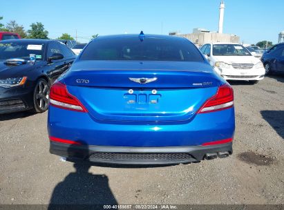 Lot #3051085004 2019 GENESIS G70 2.0T ADVANCED